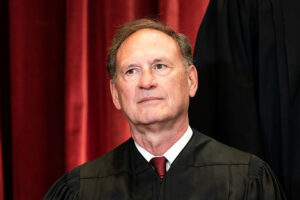 Supreme Court Justices Pose For Formal Group Photo