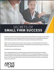 Secrets of Small Firm Success